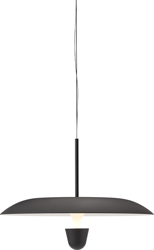 Kantarell Viseča svetilka, 55 cm, bela