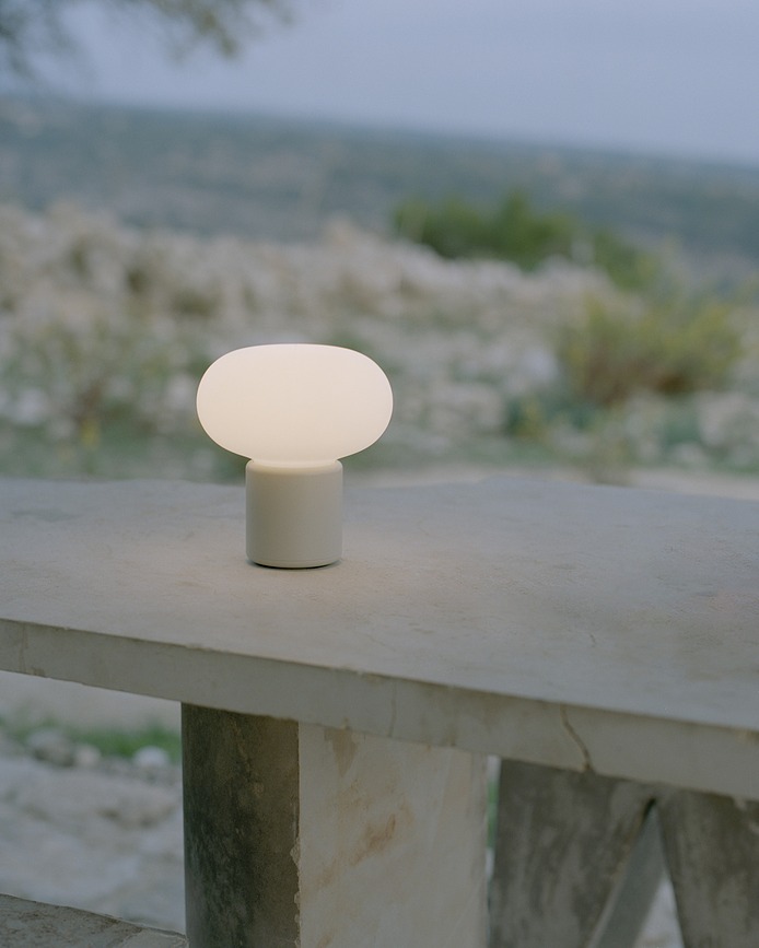 Karl-Johan Lampe de Table sans fil, vert forêt