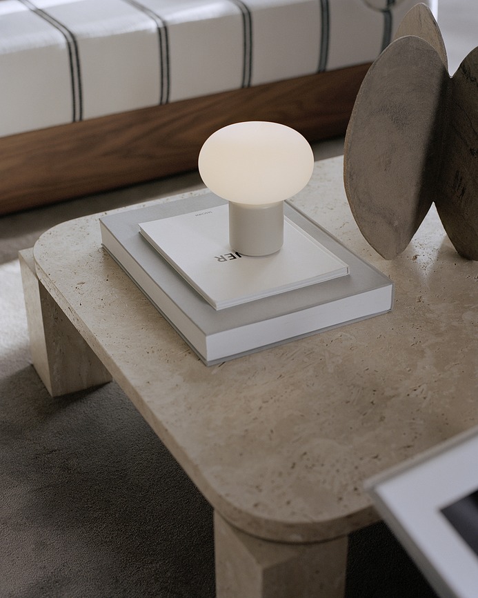 Karl-Johan Lampe de Table sans fil, vert forêt