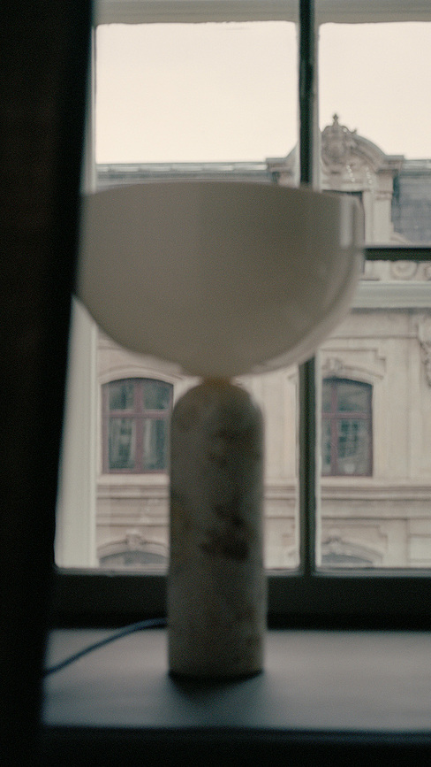 Kizu Stolna Lampa 45 cm Gris Du Marais