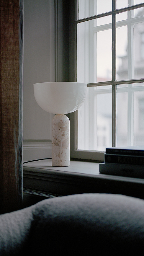 Kizu Lampe de Table 45 cm, gris Du Marais