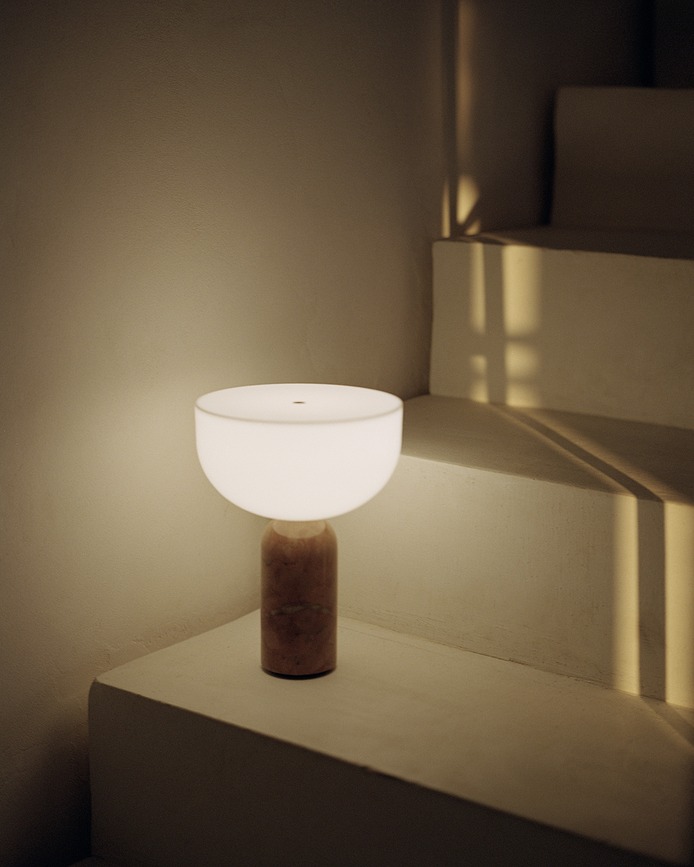 Kizu Kunis Breccia Lampe de Table sans fil