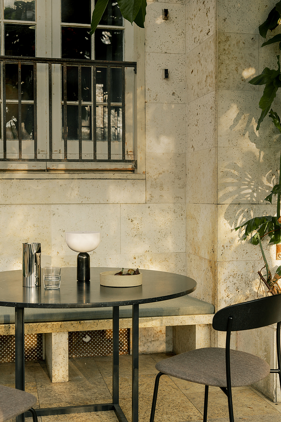 Kizu Kunis Breccia Lampe de Table sans fil