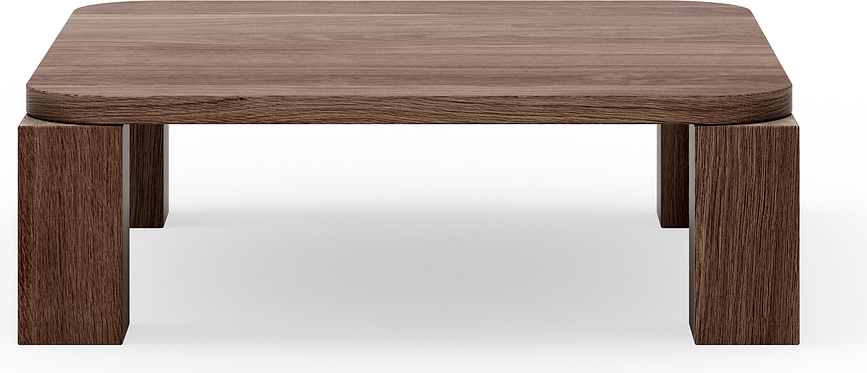 Konferenční stolek Atlas, 82 cm, dub uzený