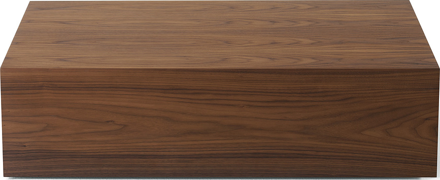 Konferenční stolek Mass 60 x 103 cm, ořechové dřevo