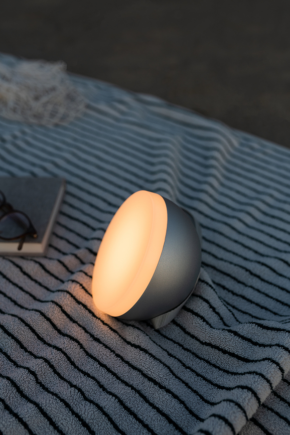 Lámpara Colgante inalámbrica Sphere Adventure, gris cálido