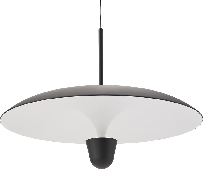 Lámpara Colgante Kantarell, 55 cm, blanca