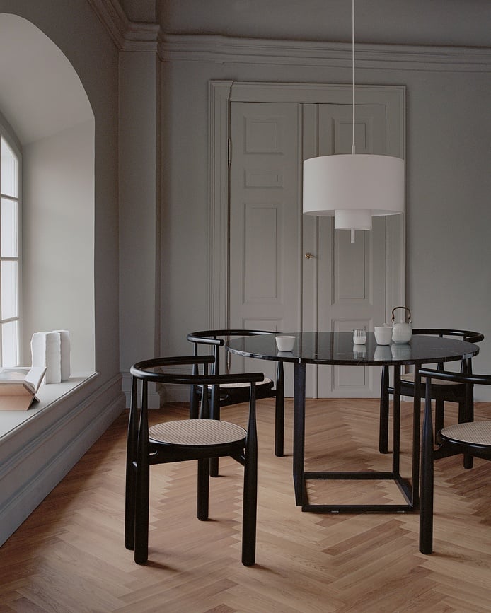 Lámpara Colgante Margin, 48 cm, blanca