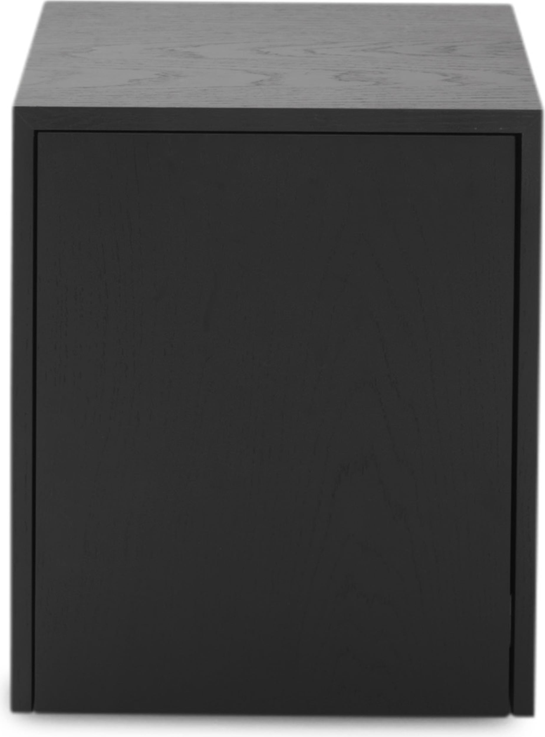 Mass Beistelltisch mit Schublade, schwarze Eiche