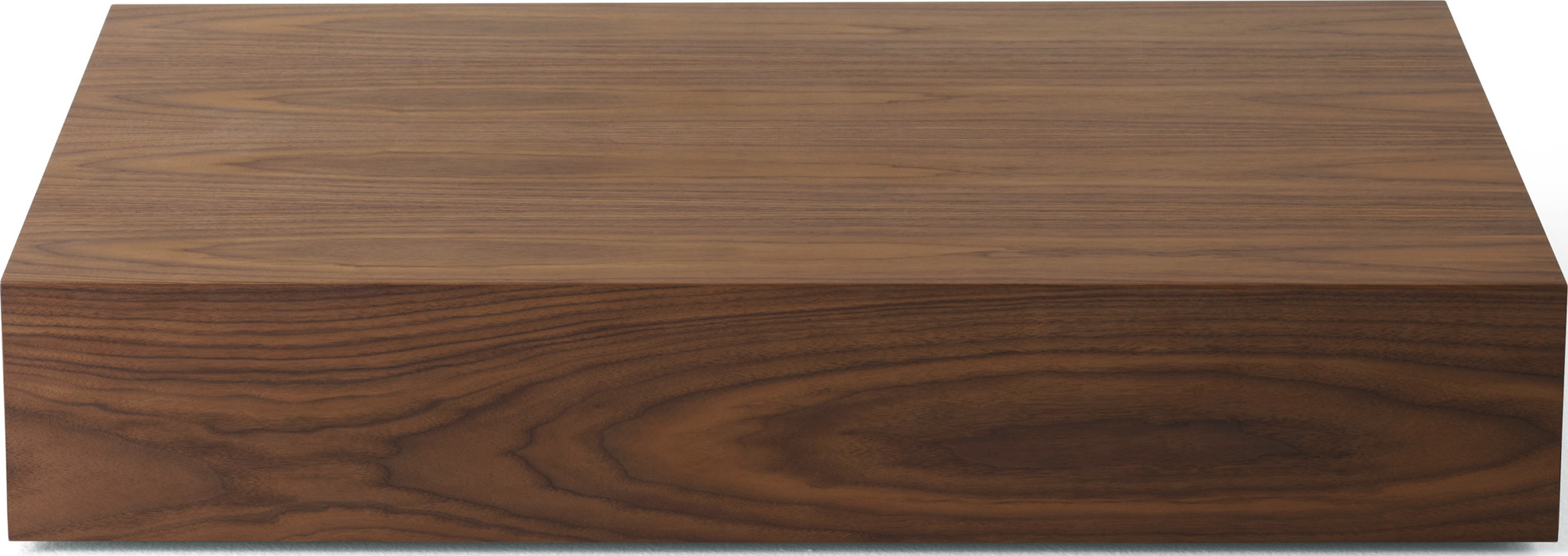 Mass Couchtisch 75 x 103 cm, Nussbaumholz