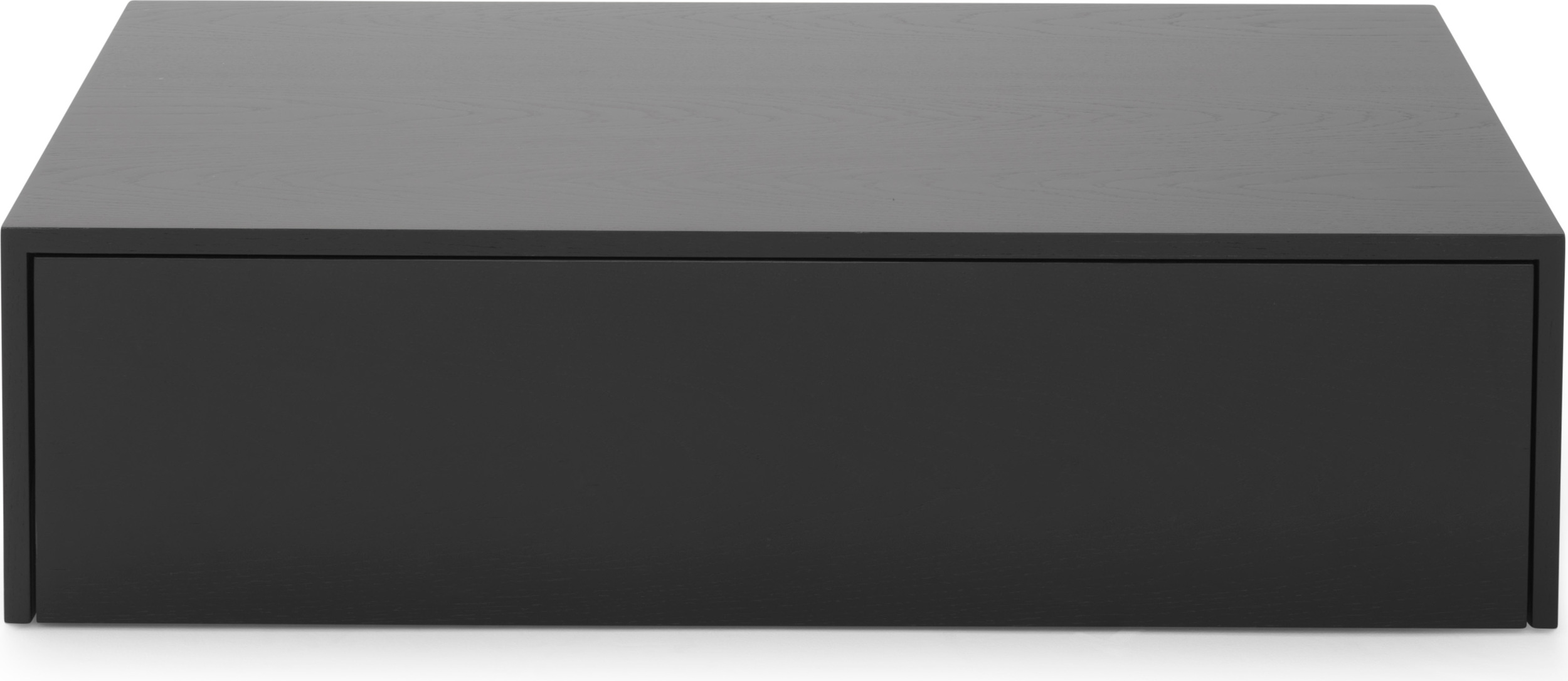 Mass Couchtisch mit Schublade, 60 x 103 cm, schwarze Eiche