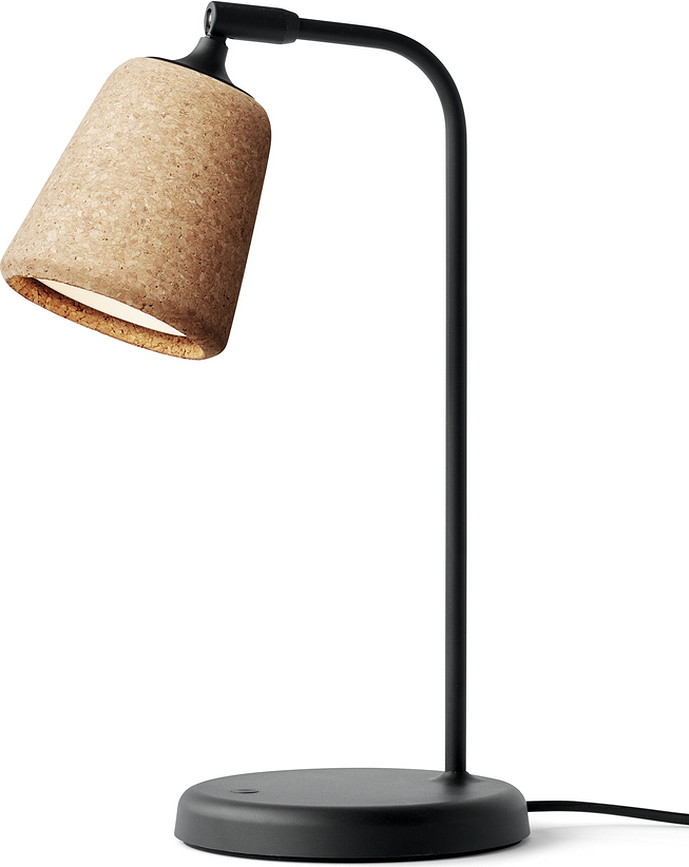 Material Asztali lámpa, 45 cm, világos, parafa