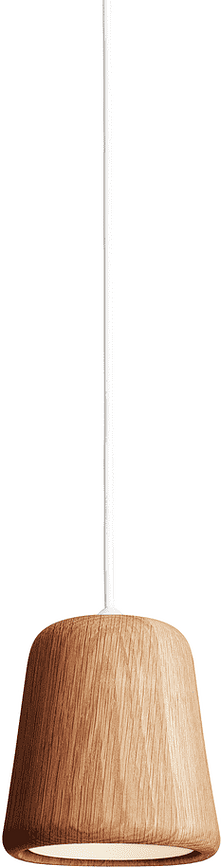 Material Függőlámpa 13 cm, natúr tölgy