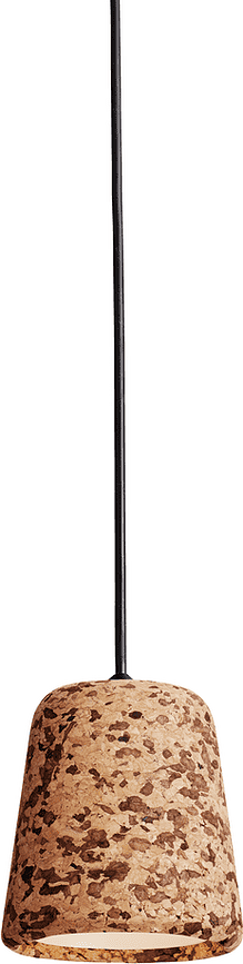 Material Függőlámpa, 13 cm, parafa