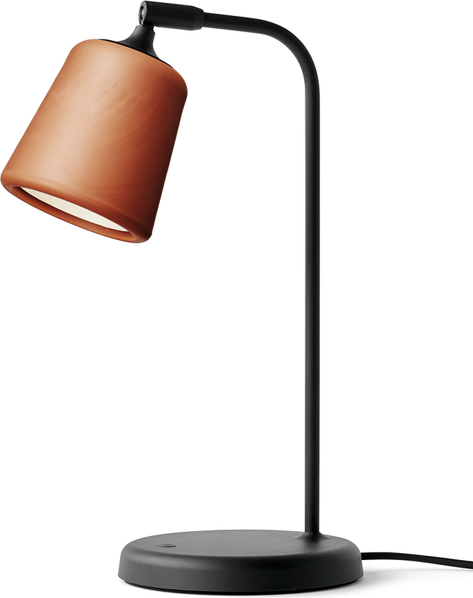 Material Lampa stolna 45 cm terakota