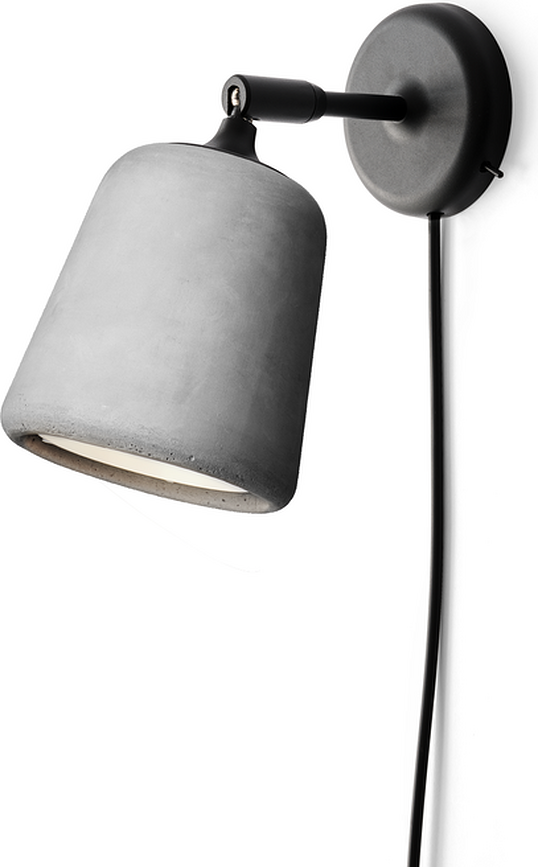 Material Zidna Lampa betonska svijetlosiva