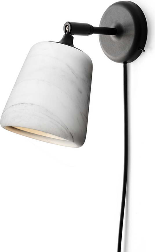 Material Zidna Svjetiljka mramorna bijela