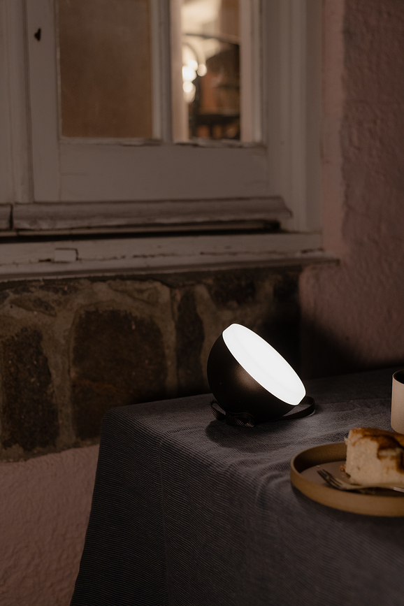 Sphere Adventure Κρεμαστό Φωτιστικό ασύρματο, θερμό γκρι