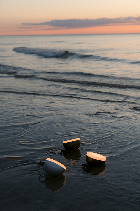 Sphere Adventure Svetilka viseča brezžična, toplo siva