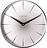 2 Seconds Horloge murale, blanche