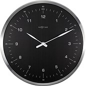 61 Minutes Wall clock black