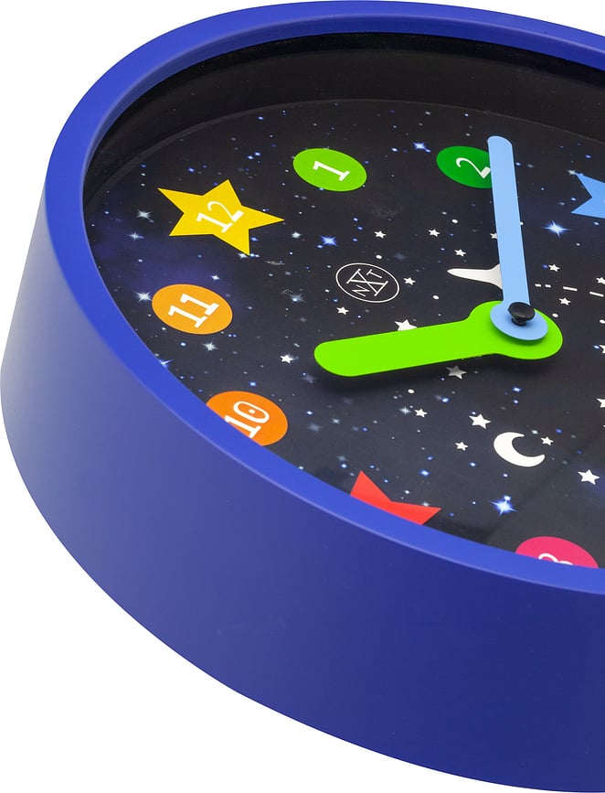 Apollo Horloge murale, colorée