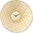 Bamboo Horloge Murale 60 cm, beige