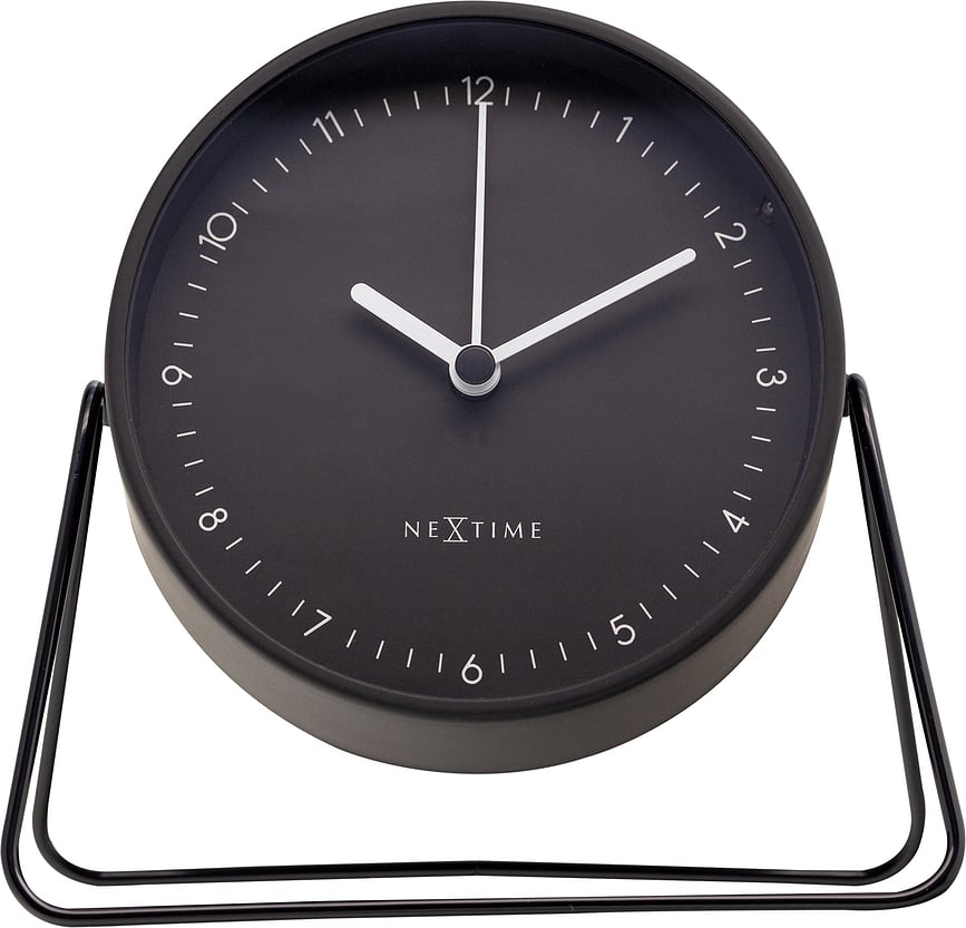 Berlin Table Επιτραπέζιο Ρολόι, μαύρο