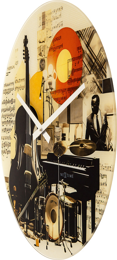 Blues Horloge murale, 43 cm