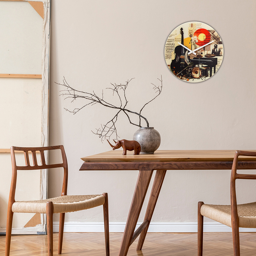 Blues Horloge murale, 43 cm