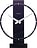 Carl Small Horloge de Table, noire