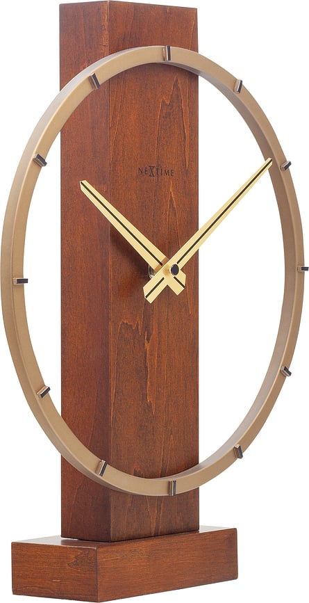 Carl Small Horloge de Table, bois clair