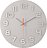 Classy Round Horloge Murale, blanche