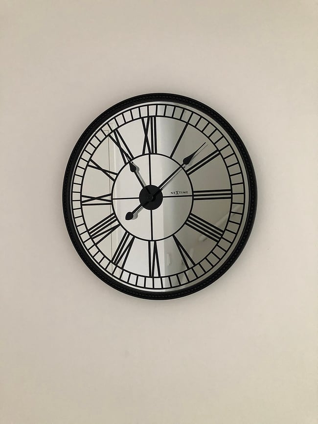 Cleopatra Mirror Sat zidni crni