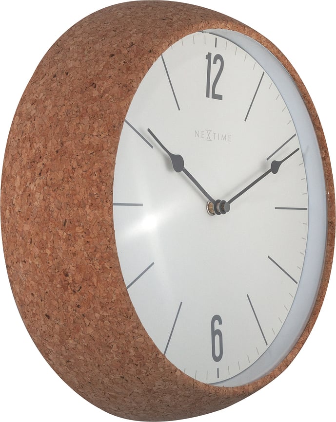 Cork Horloge murale, verte