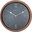 Cork Wall clock grey