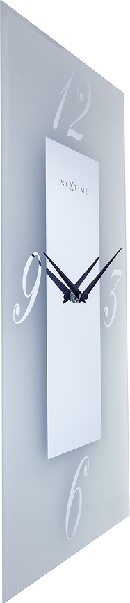 Dali Horloge Murale, transparente, grise