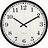 Dickens Horloge Murale, 30 cm, noir et blanc