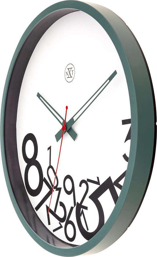 Dropped Numbers Horloge Murale