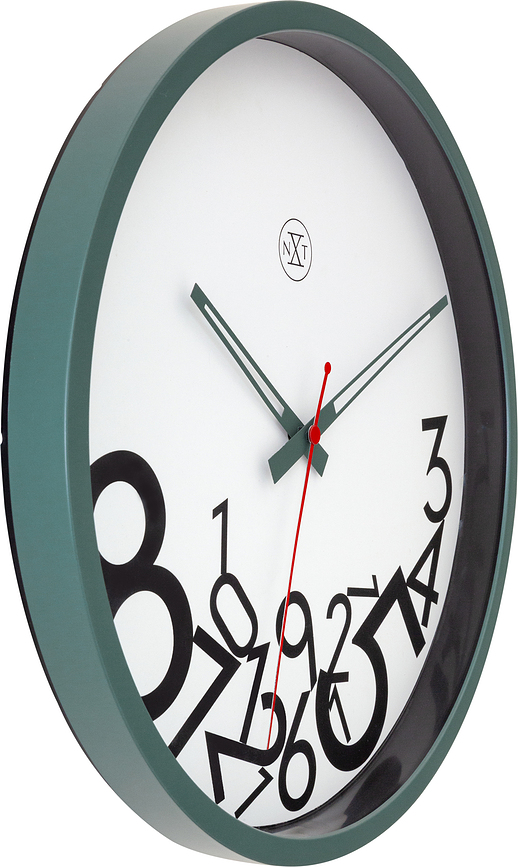 Dropped Numbers Horloge Murale