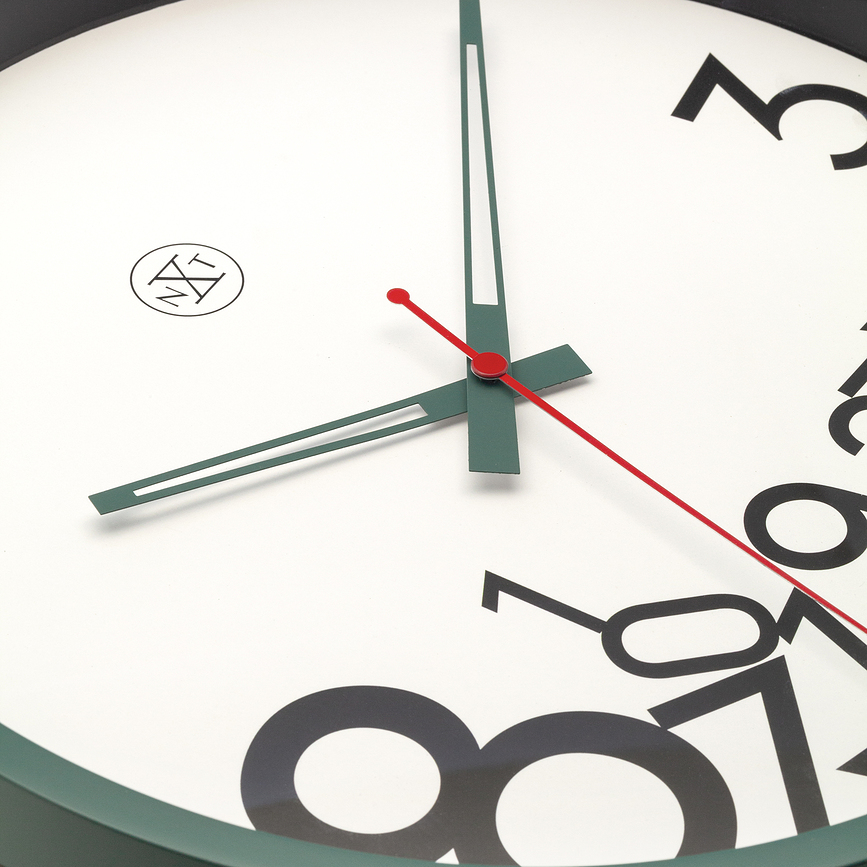 Dropped Numbers Horloge Murale