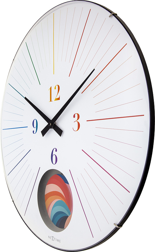 Duomo 50 Stenska ura Pendulum, rumena