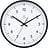 Easy big Horloge murale, 30 cm, noir et blanc