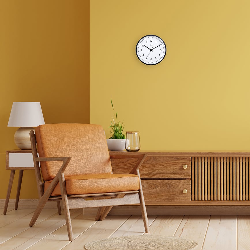 Easy Big Horloge murale, 30 cm, blanche