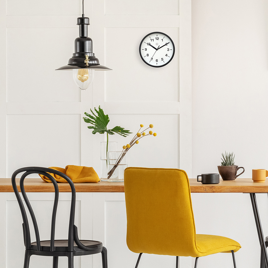 Easy small Horloge murale 20 cm, blanche