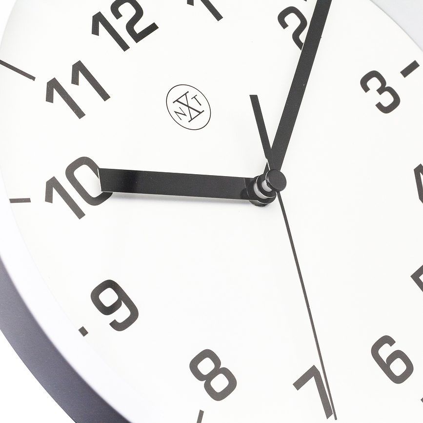 Easy small Horloge murale 20 cm, blanche