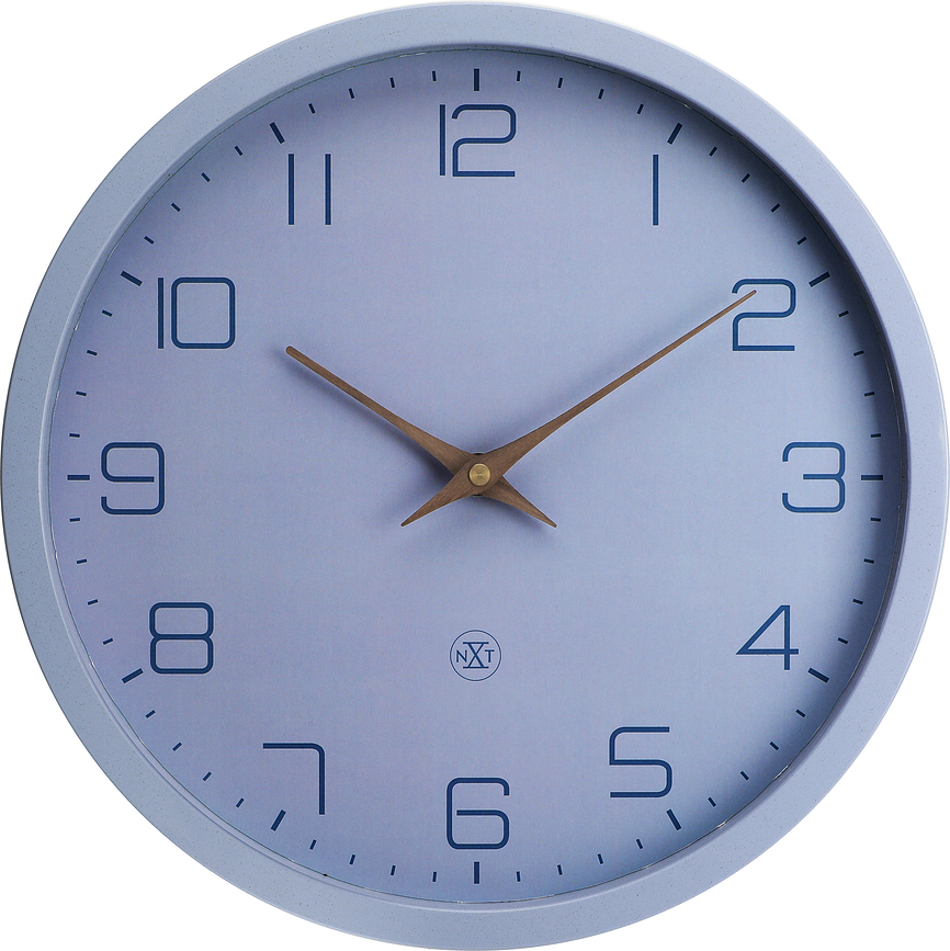 Eco Horloge murale, bleue