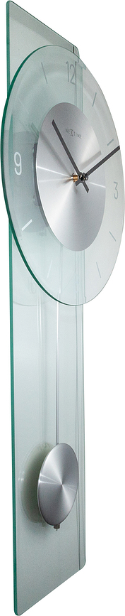 Eleanor Ρολόι Τοίχου, ανοιχτόχρωμο, γυάλινο