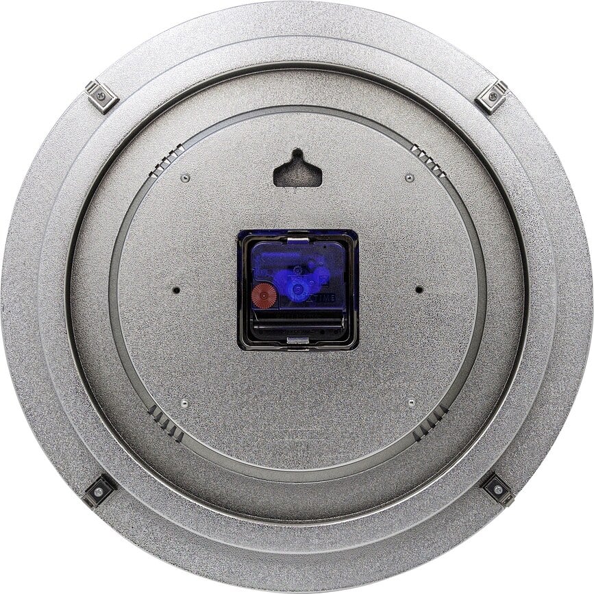 Elegant Dome Horloge murale, bleue