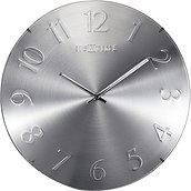 Elegant Dome Wall clock silver